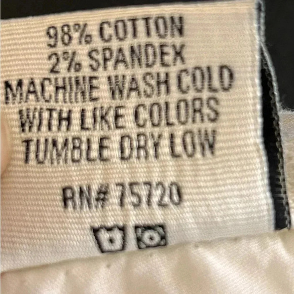 Day trip Capricorn Crochet Front Fray Hem White Denim Shorts W/Stretch EUC - Picture 11 of 14